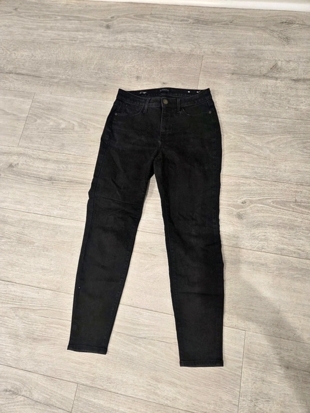 Talbots Curvy Jegging Black Petite 4P